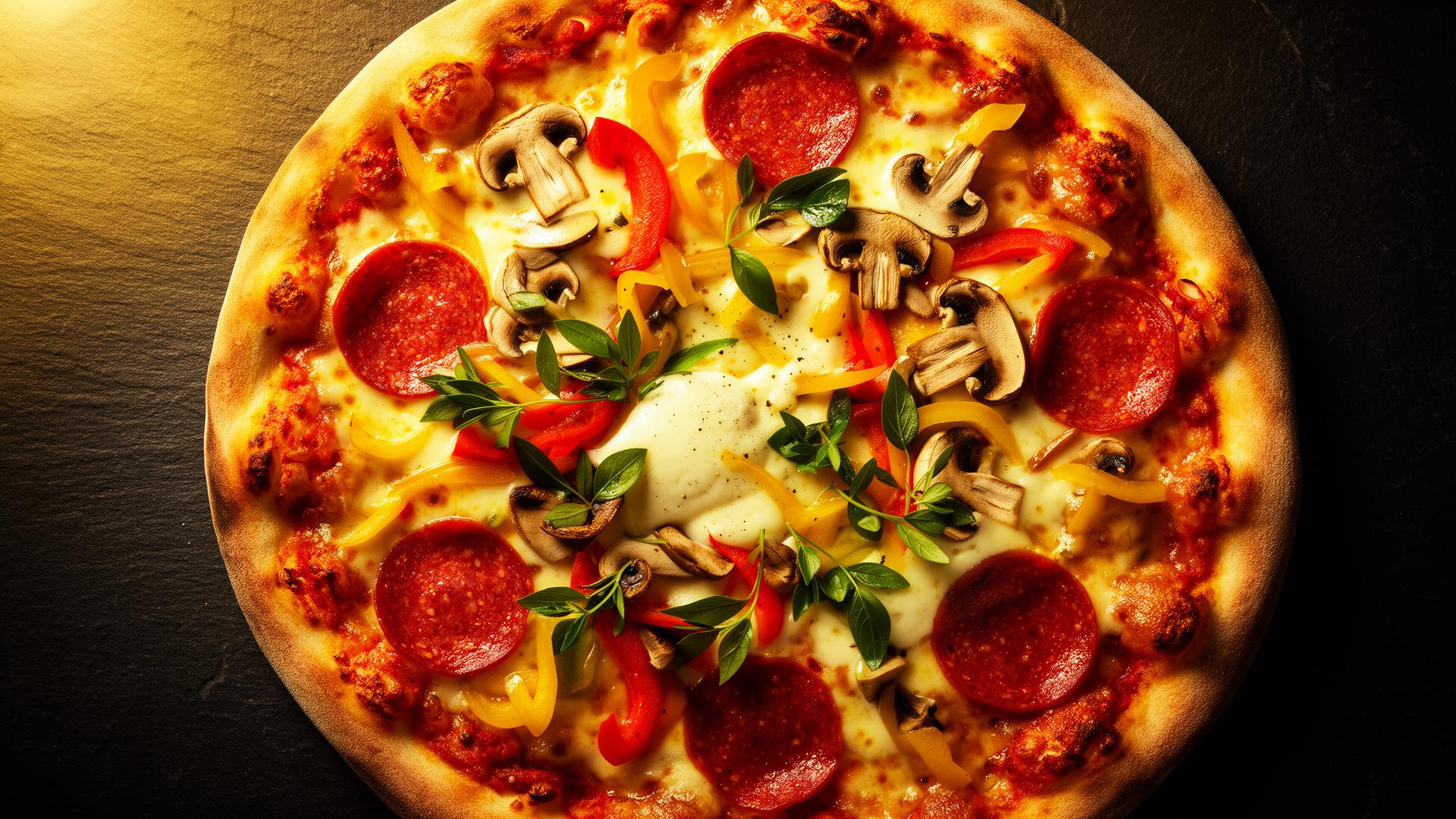 Handgemachte Pizza von MrSingh Pizzeria Magdeburg