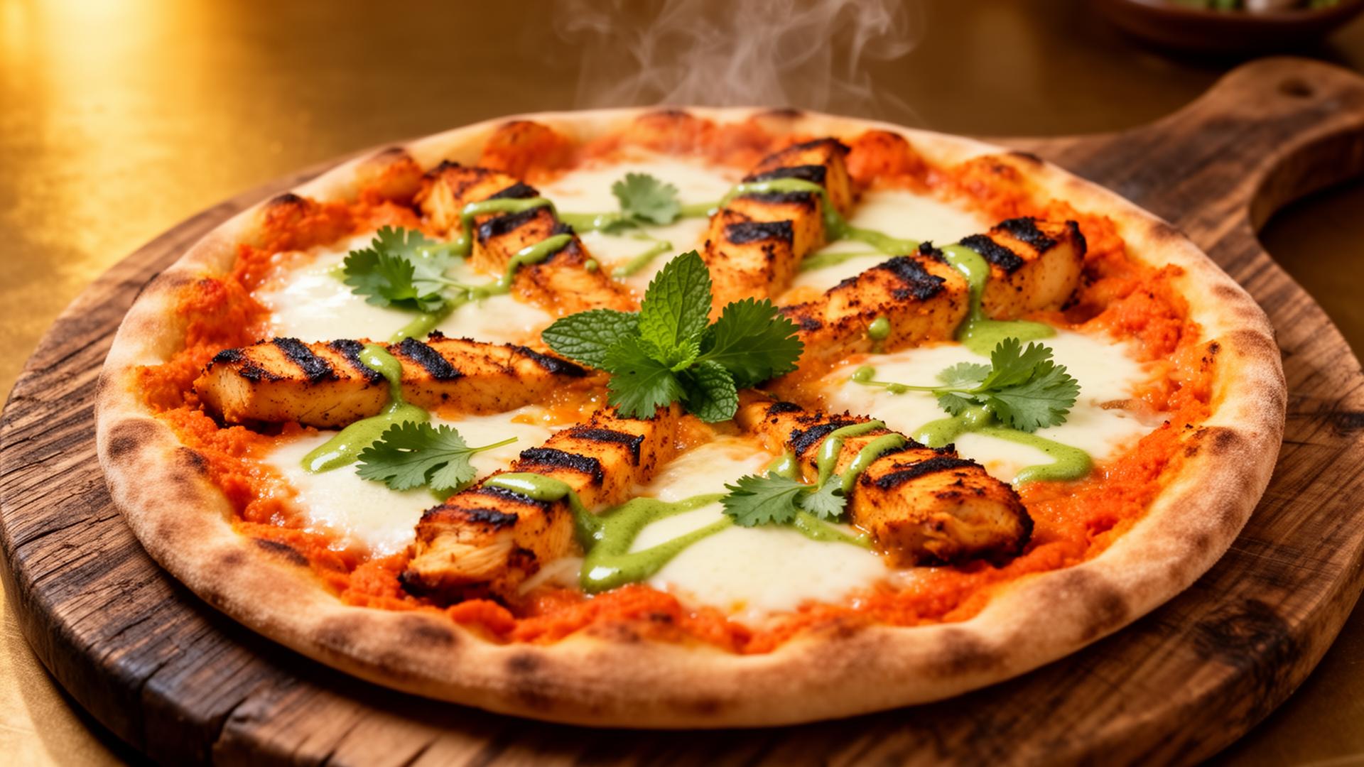 Handgemachte Pizza von MrSingh Pizzeria Magdeburg